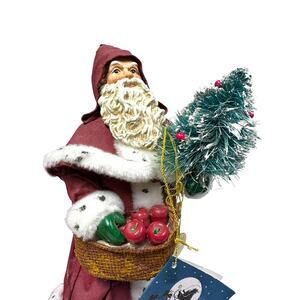 Vintage 1991 Possible Dreams 10" Clothtique Santa Claus 15007 Father Christmas